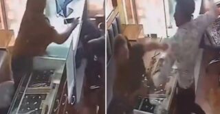 Chili Powder Attack Backfires As Woman Faces Shopkeepers Wrath In Viral Video