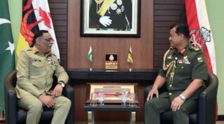 Cjcsc Gen Sahir Shamshad Vows To Boost Defence Ties With Brunei
