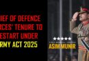 Coas Asim Munir Becomes Pak Chief Of Defence Forces In Major Military Shake Up