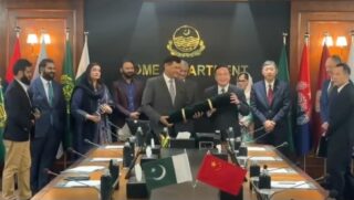 Consul General Zhao Shirin Gifts Bulletproof Car To Punjab For Chinese Nationals Security