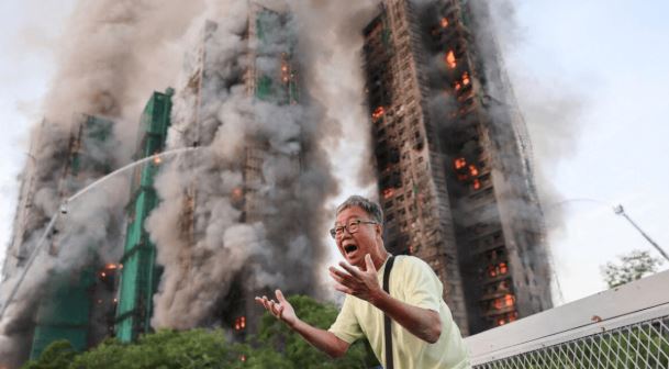 Death Toll In Hong Kong High Rise Inferno Climbs To 44 Hundreds Still Missing