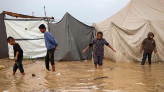 Gaza Winter Rains Worsen Plight Of War Hit Palestinians