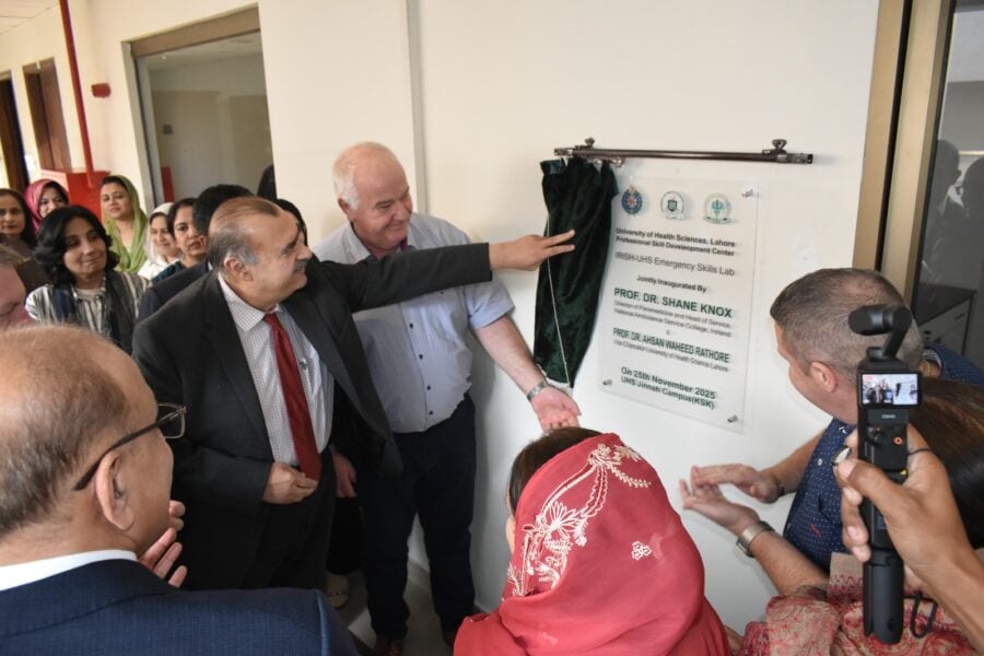Irish Experts Inaugurate Skill Lab For Life Saving Techniques