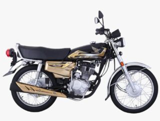 Just Rs7870 Month Honda Cg125 Black Gold Easy Installment Plan For November 2025