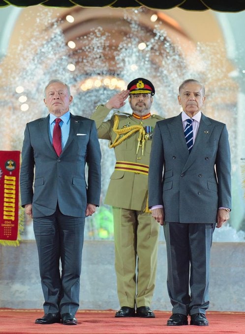 King Abdullah Ii Of Jordan Receives Warm Welcome In Pakistan 