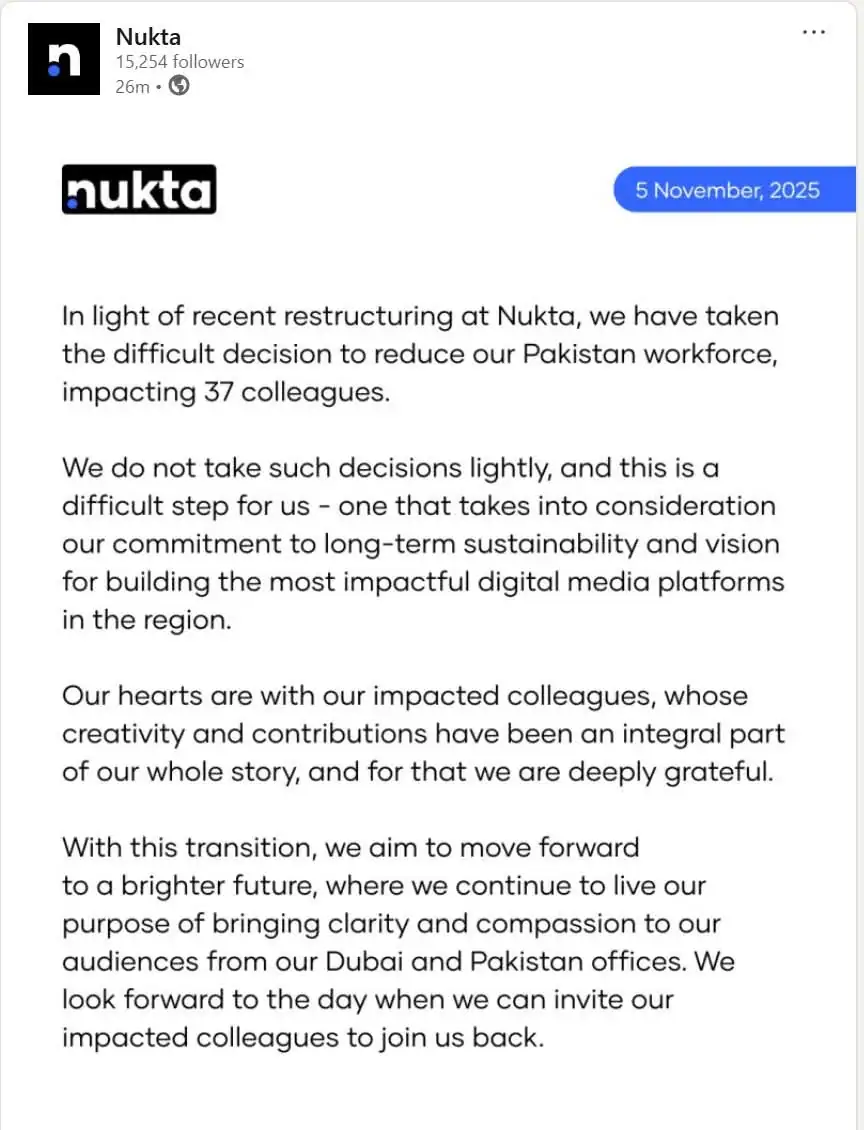 Malik Riazs Digital Media Portal Nukta Fires 40 Employees But Whos Really Responsible 