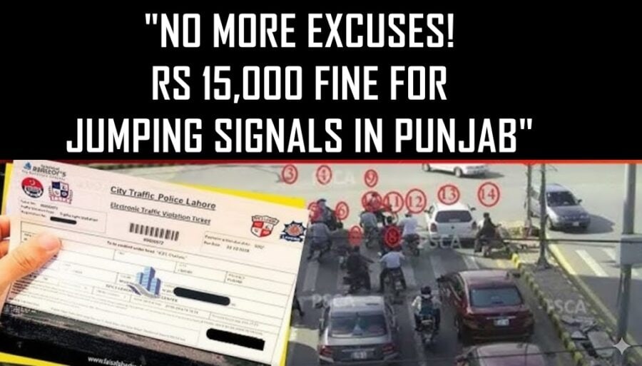 New Traffic Fines Announced In Punjab With Penalties Of Up To Rs 15000 For Signal Violations