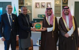 Pakistan Saudi Arabia Decide To Enhance Cricket Sports Ties