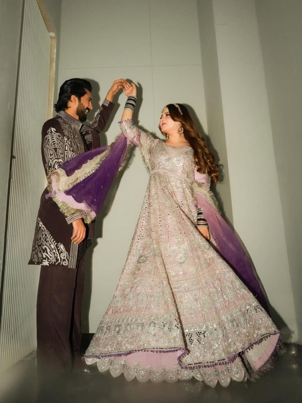 Rabeeca Khan Hussain Trareens Mehndi Magic In Pictures 