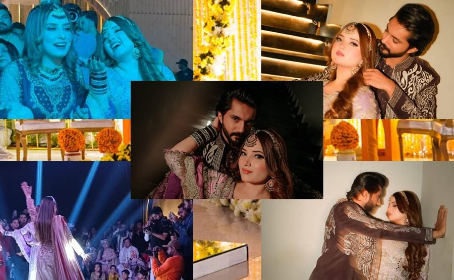 Rabeeca Khan Hussain Trareens Mehndi Magic In Pictures