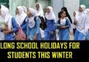 School Students To Enjoy 2 5 Month Winter Holidays From December 16