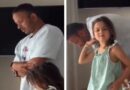 Watch Video Australian Batsman Usman Khawaja Offers Prayer With Daughters