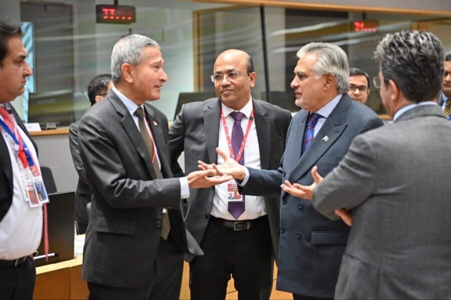 With Bilateral Ties In Focus Dpm Dar Meets World Leaders In Brussels