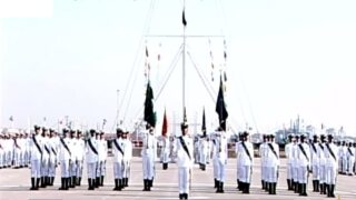 124th Midshipman Commissioning Parade Held At Pakistan Naval Academy