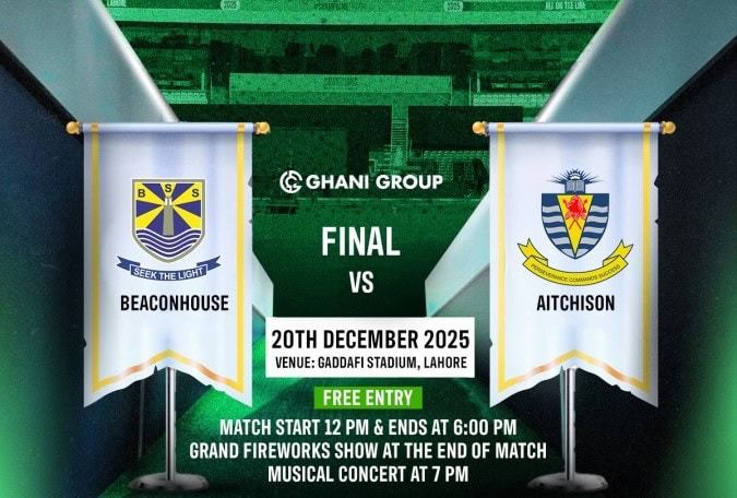 Aitchison Beaconhouse To Face Off In Pcb Schools Tournament Final