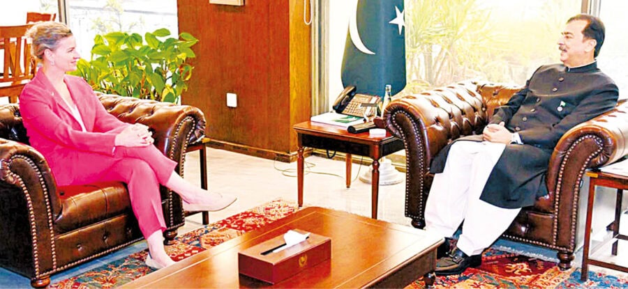 Chairman Senate Us Political Counsellor Discuss Regional Developments