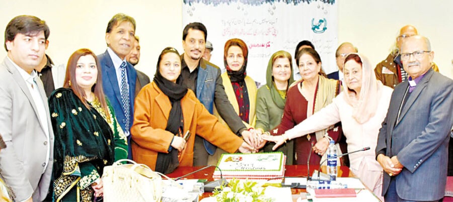 Christmas Cake Cutting Ceremony Speakers Call For Co Existence Tolerance Society Instead Of Hatred