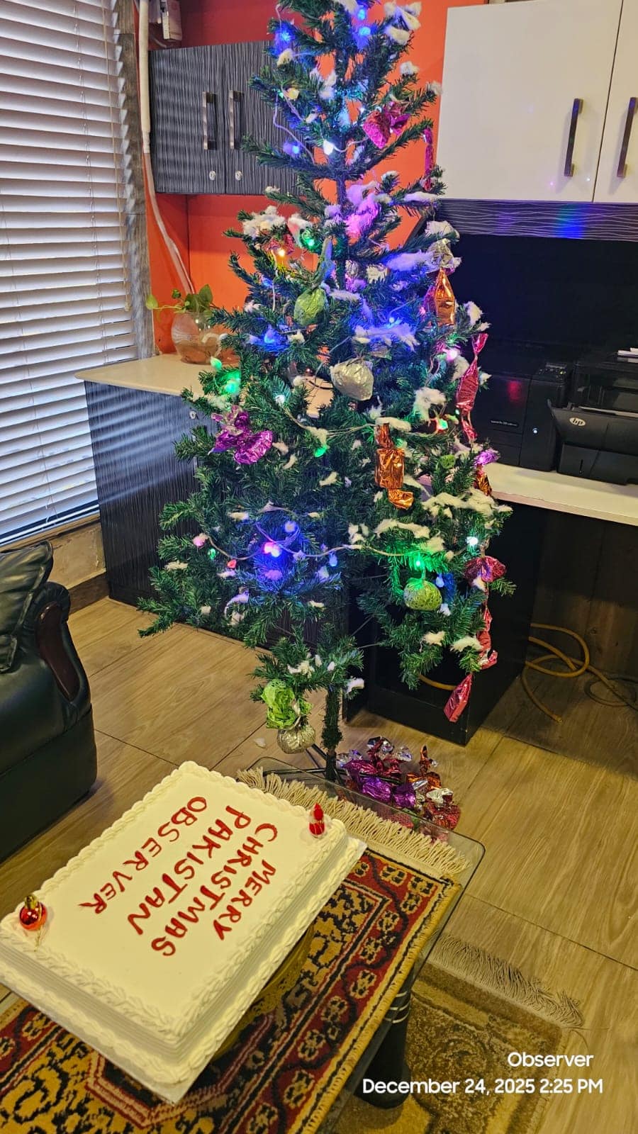 Christmas Cheer At Pakistan Observer Recognizes Dedication Of Christian Employees 