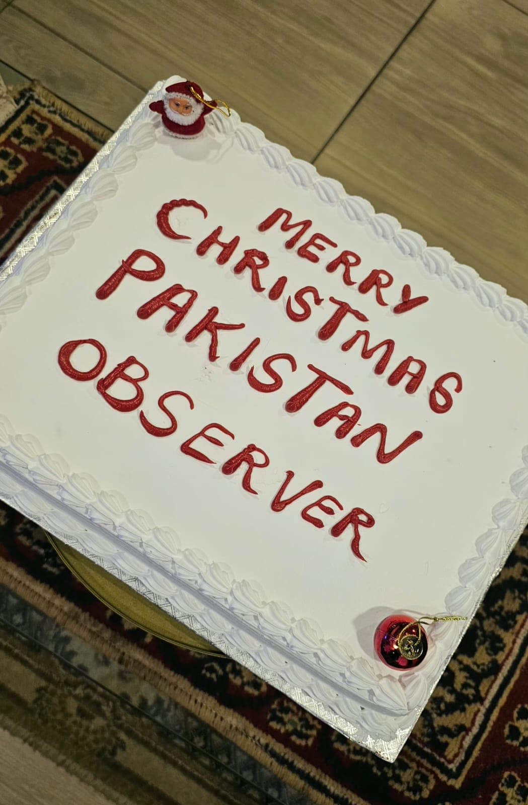 Christmas Cheer At Pakistan Observer Recognizes Dedication Of Christian Employees 