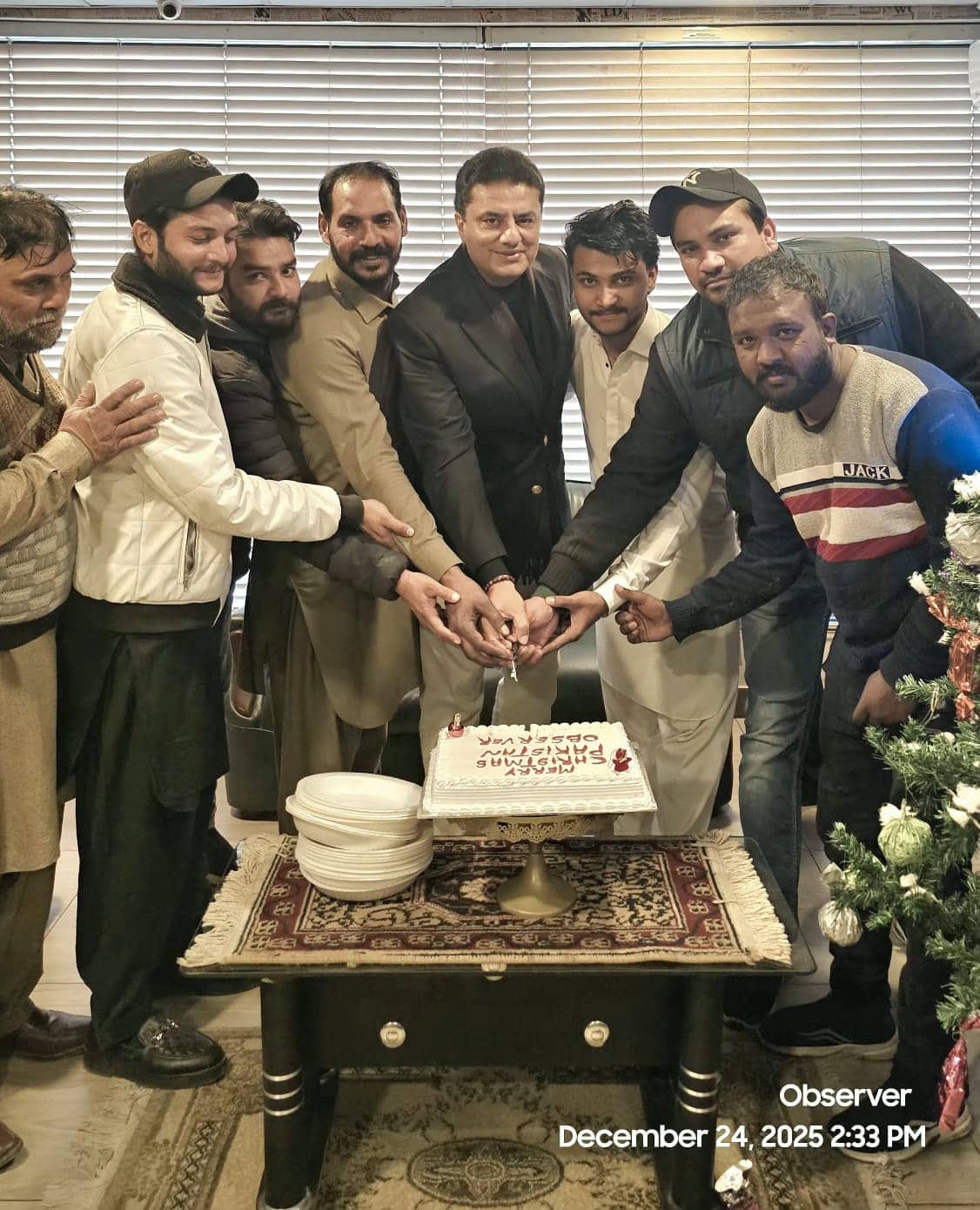 Christmas Cheer At Pakistan Observer Recognizes Dedication Of Christian Employees 