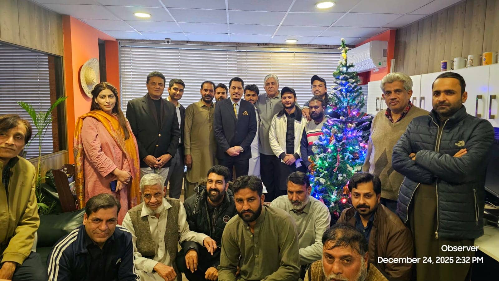 Christmas Cheer At Pakistan Observer Recognizes Dedication Of Christian Employees 