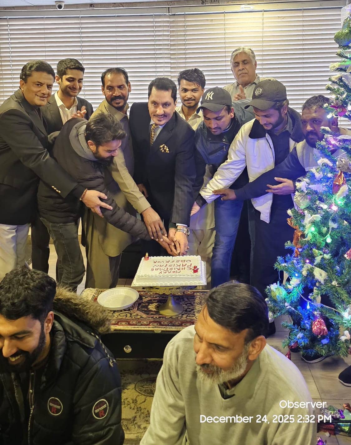 Christmas Cheer At Pakistan Observer Recognizes Dedication Of Christian Employees 