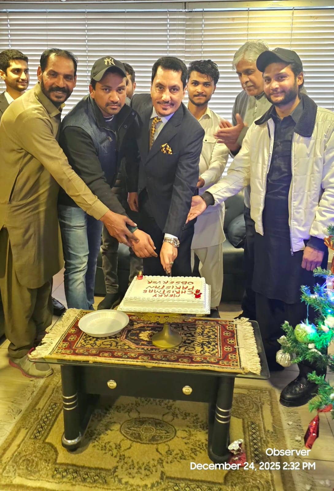 Christmas Cheer At Pakistan Observer Recognizes Dedication Of Christian Employees 