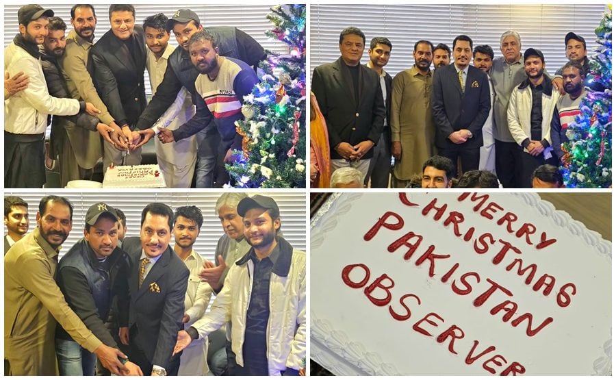 Christmas Cheer At Pakistan Observer Recognizes Dedication Of Christian Employees