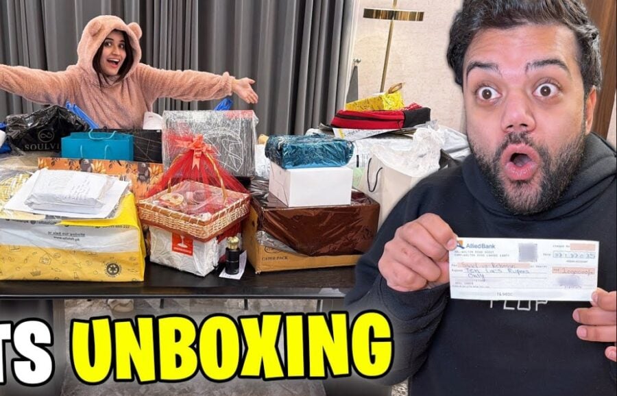 Ducky Bhai Stunned After Getting Rs1 Million Cheque By Fan On Birthday