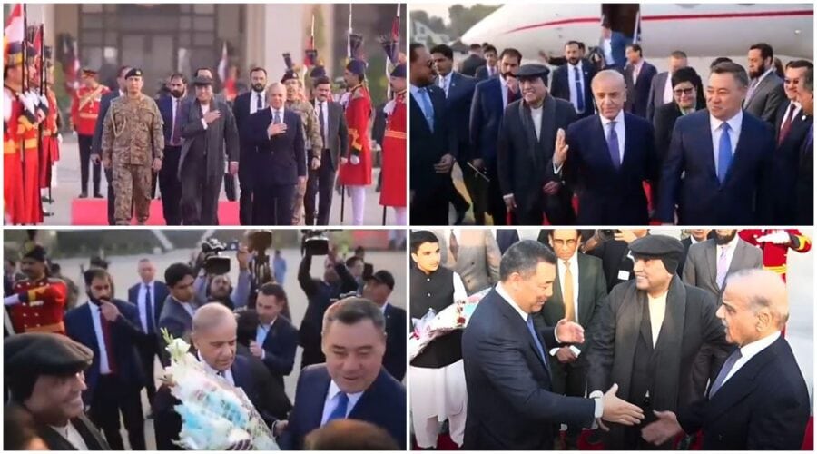 Grand Welcome For Kyrgyzstans President In Pakistan Ahead Of Trade Defense Talks