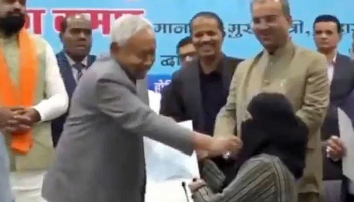 India: Amnesty International slams Bihar CM for pulling down Muslim woman’s hijab