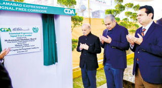 Islamabad Express Way Becomes Signal Free As Pm Shehbaz Opens Iqbal Flyover