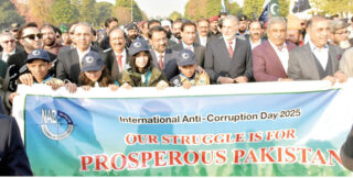 Nabs Anti Corruption Walk Gives A Unanimous Call For Corruption Free Pakistan