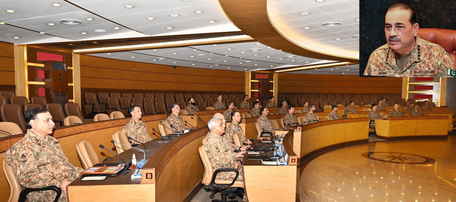No Tolerance For Terrorists Or Political Sabotage Cdf Asim Munir Says At Corps Commanders Conference 