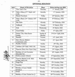 Pakistan Public Holidays 2026 Calendar Details Inside 