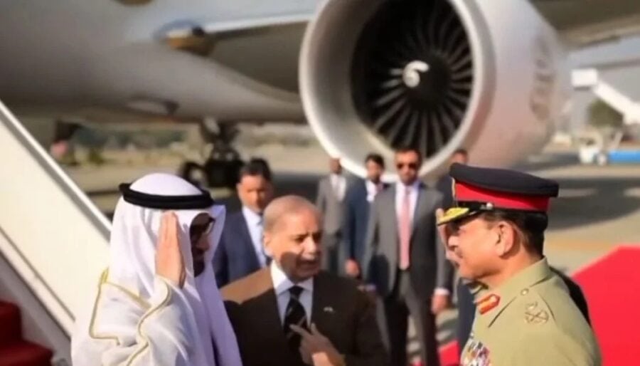Red Carpet Rolled Out For Uae Presidents First Visit To Pakistan