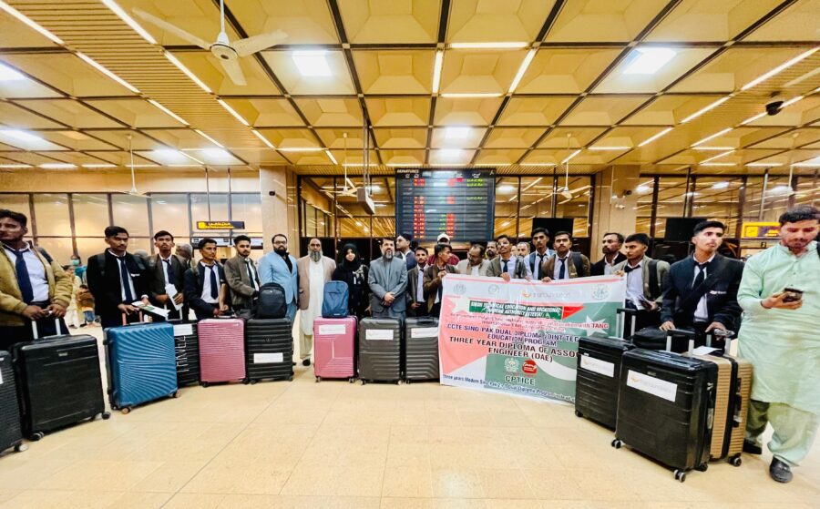 Tharparkar Students Leave For China To Complete Dual Diploma Program