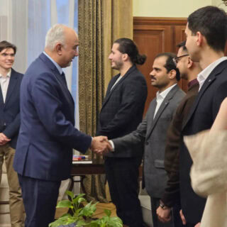 Tirmizi Hosts Ex Russian Envoy Students Of Higher School Of Economics