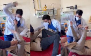 Viral Video Shows Doctor Assaulting Patient At Govt Hospital