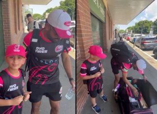 Watch Babar Azam Wins Fans Heart With Generous Gift Advice During Big Bash League
