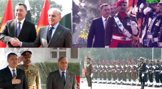 Welcome Ceremony In Honour Of Kyrgyz President Held At Pm House
