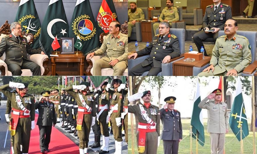 Field Marshal Asim Munir, Turkish General reaffirm security ties in key talks