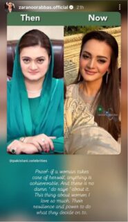 Bushra Ansari Zara Noor Abbas Praise Marriyum Aurangzebs Transformation 