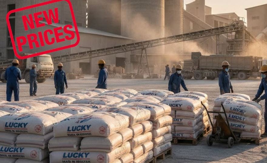 Cement Prices Drop In Pakistan Despite Uptick In Sales Check New Rates