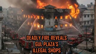 Deadly Fire Exposes Shocking Truth As Gul Plazas Parking Turned Into Shops