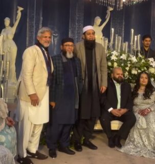 Former Pakistan Spinner Mushtaq Ahmed Hosts Grand Wedding For Daughter 