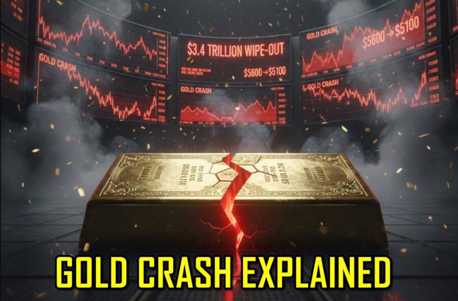 Gold Crashes 3 4 Trillion In Single Day Market Chaos Heres What Happened