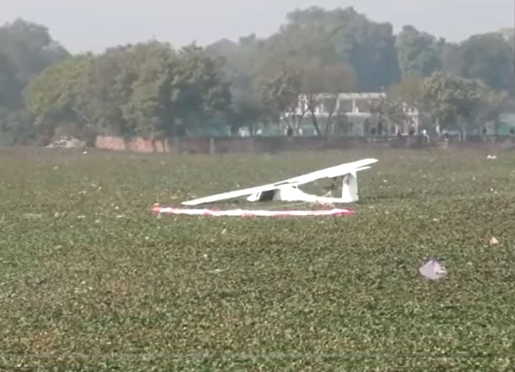 Another Indian Air Force aircraft crashes into pond in Uttar Pradesh’s Prayagraj
