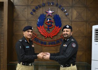 Javed Akhtar Odho Formally Takes Charge As New Sindh Igp