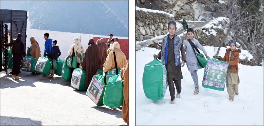 Ksrelief Commences Winter Kit Distribution In Khyber Pakhtunkhwa